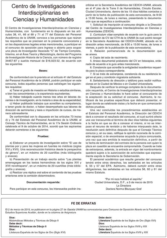 Convocatoria07
